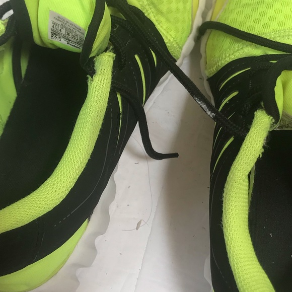 Reebok Twist Form Running Shoes Sneakers Neon Green Black Mesh Lightweight Nylon - Picture 14 of 15